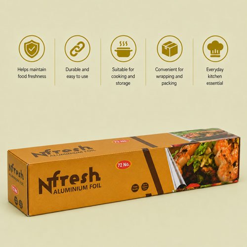 Butter PaperN Fresh Aluminium Foil 70 No-2 Butter PaperN Fresh Aluminium Foil 70 No-2