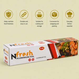 Butter PaperN Fresh Aluminium Foil 72 Mtr (Net)-2