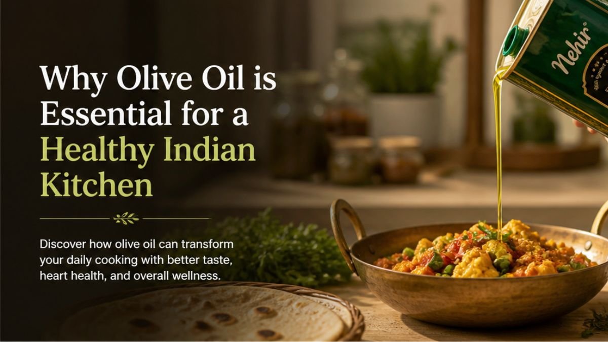 Why Olive Oil is Essential for a Healthy Indian Kitchen