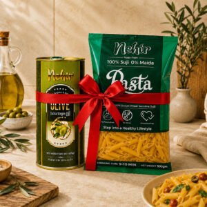 _Nehir Extra Virgin Olive Oil 500ml + Nehir Pasta 500g