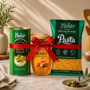 _Pomace Olive Oil 1L + Honey 500g + Pasta 1kg